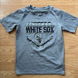 Genuine Merchandise Gray Logo Crewneck Tee